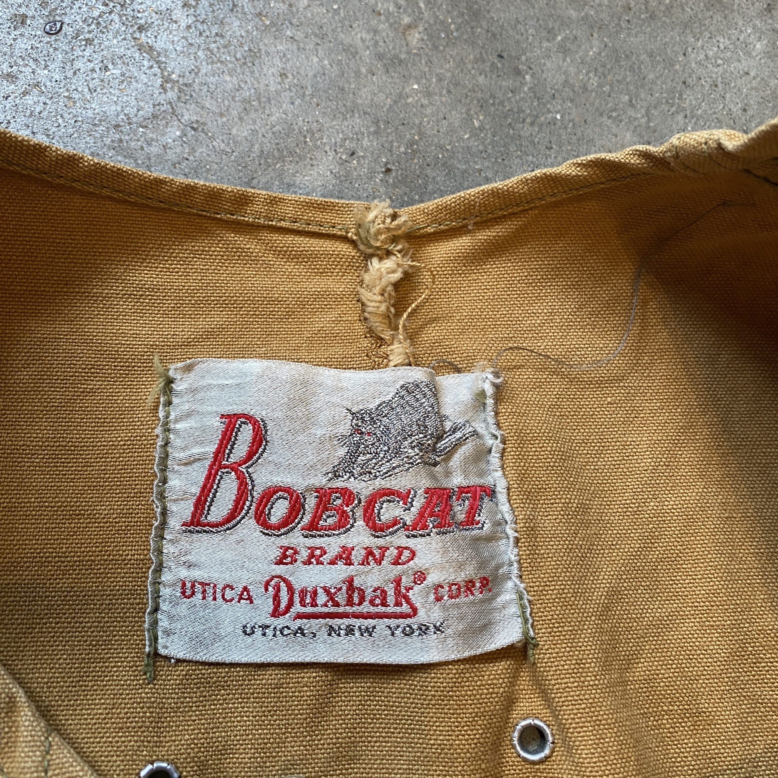 1950's USA製 Duxbak Bobcatダック生地 ハンティングベスト – サニーコレクション