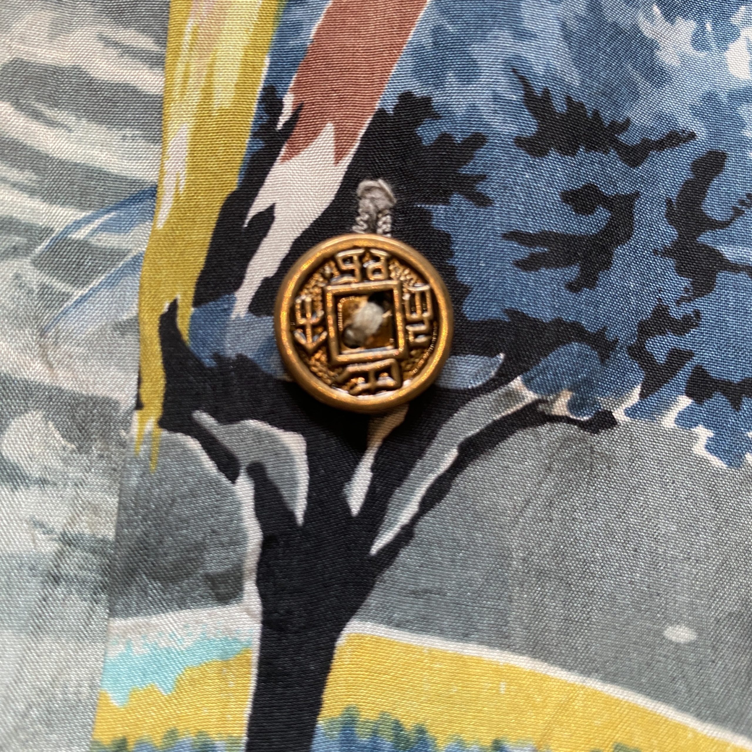1960's ROYAL HAWAIIAN USA製 古銭ボタン 半袖 アロハシャツ – サニー